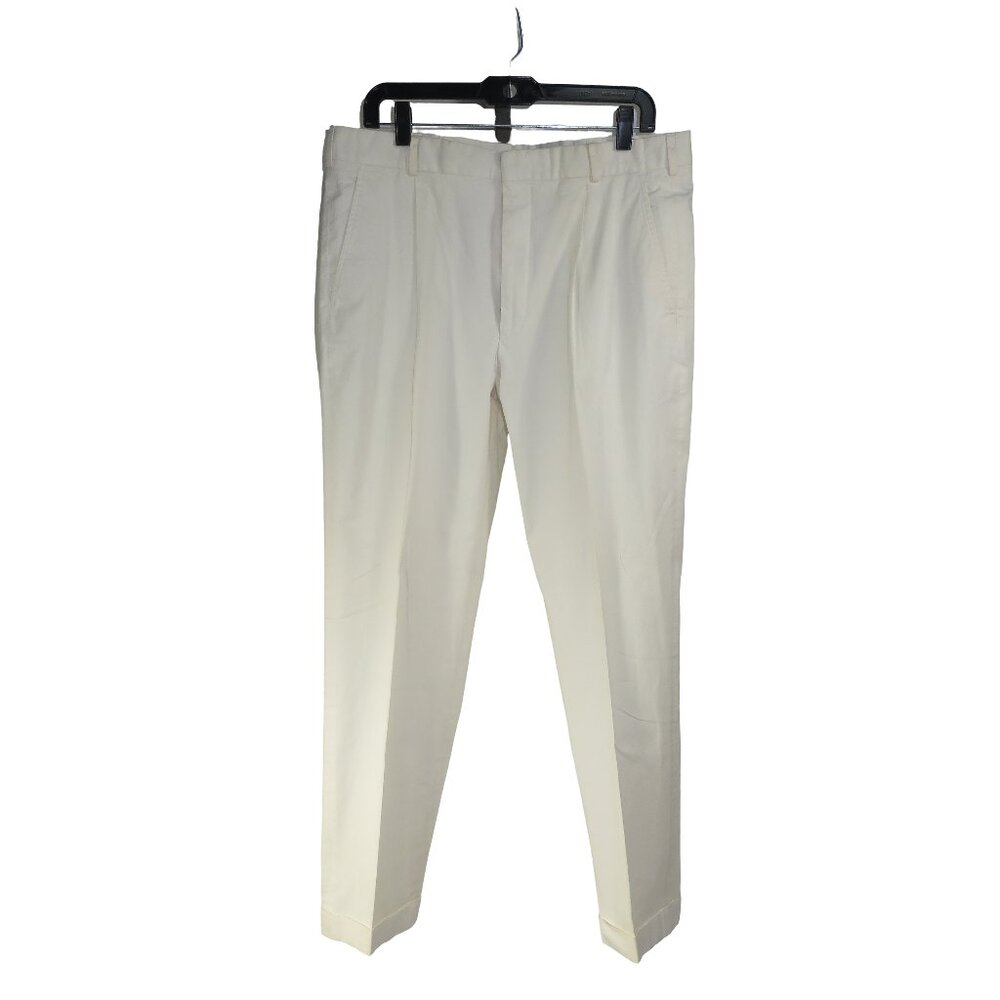 Ralph Lauren Purple Label White Pants Size 40